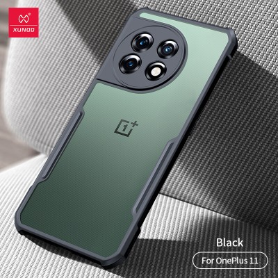 OnePlus 11 5G外壳迅达手机壳防指纹透明后盖安全气囊防震保护壳